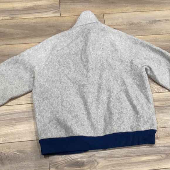 PENFIELD Vintage Men’s Jacket Gray & Navy Fleece Zippered XL - Picture 8 of 12
